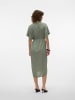 Vero Moda Hemdblusenkleid in Hedge Green
