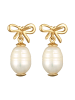 Elli Ohrringe 925 Sterling Silber Schleife in Gold