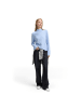 Tom Tailor Pullover in light fjord blue melange