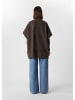comma Indoor-Poncho in 8940_dunkelbraun