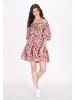 myMo Women Dress in violet multicolor