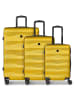 Smartbox Edition 03 4 Rollen Kofferset 3-teilig dark-yellow