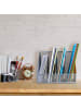 relaxdays Stehsammler in Silber - (B)31 x (H)26 x (T)26 cm
