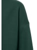 More & More Boxy Sweatshirt mit Turtleneck in dark green
