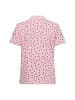 Marie Lund Poloshirt in rosa rot - 0001
