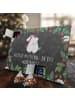 Mr. & Mrs. Panda Tee Adventskalender Einhorn Mitteilung mit Spruch in Kreidetafel