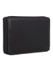 Braun Büffel Arezzo Kreditkartenetui RFID Schutz Leder 11.5 cm schwarz