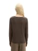 Marc O'Polo Feinstrick-Pullover regular in Burnt Coffee
