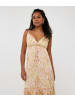 Esqualo Maxikleid mit Print in Rosa 34