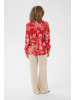 Cream Langarm-Bluse CRGianna Relaxed fit in Red Ethnic print