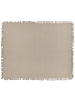 Beliani Tagesdecke YERBENT in Grau - (W) 150 x (H) 1.25 x (L) 200 cm