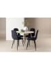 ebuy24 Essgruppe Plaza (5-teilig) Whitewash 100 x 100 cm