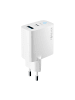 Wisam® 33W GaN PD QC Ladegerät 1x USB-C 1x USB weiß