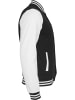 Urban Classics College Jackets in blk/wht