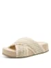 Marco Tozzi Plateau Pantoletten in Beige