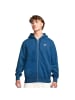Nike Kapuzenjacke Club Hoodie in Blau