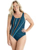 Ulla Popken Badeanzug in blau