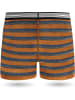 Normani Outdoor Sports 2er Pack Herren Merino Boxershorts Unterhose in Orange/Blau/Grau