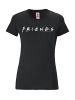 Logoshirt T-Shirt Friends - Logo in schwarz