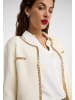faina Damen Strickjacke in Weiss
