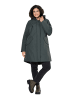 Ulla Popken Mantel in olivgrau