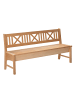 58 aufm Kessel SITZBANK Deborah 166 x 52 x 87 Massivholz Buche lackiert/Weinrot