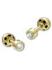 GoldDream Ohrringe Gold 333 Gelbgold - 8 Karat Zirkonia Ohrstecker