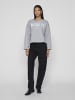 Vila Sweatshirt in Light Grey Melange