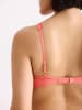 Erlich Textil  DREAMY LACE PLUNGE BRA in wilde orange