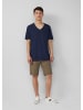 s.Oliver T-Shirt kurzarm in Blau