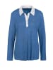 GOLDNER Poloshirt in jeansblau / melange