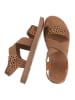 Ital-Design Sandale & Sandalette in Braun und Beige