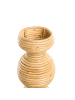 Beliani Dekovase GERACE in Naturfarben - (W) 21 x (H) 70 x (L) 21 cm