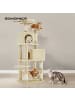 Feandrea Katzenbaum Clawfy in Beige - (B)40 x (H)150 x (T)48.5 cm