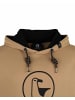 SCHIETWETTER Hoodie "Tammo Talisman" in coffee-black
