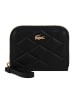 Lacoste Core Essentials Crocodelle Geldbörse Leder 10.5 cm in noir