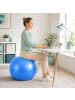 relaxdays Gymnastikball in Blau - Ø 75 cm