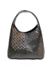 Florence Florence Schultertasche Leder schwarz ca. 23cm