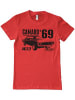 Camaro T-Shirt "Ss 1969 T-Shirt" in Rot