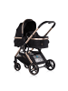 Chipolino Kombikinderwagen 3in1 Euphoria in schwarz
