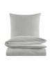 Hessnatur Biber Wendebettwäsche-Set in steingrau
