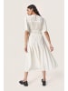 Soaked in Luxury Kleid SLBrielle Gerade Passform in Whisper White