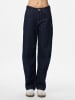 Pieces Barrel Fit Jeans in Dark Blue Denim
