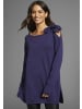 Laura Scott Longpullover in lila-melange