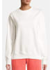 Salzhaut Rundhalspullover für Damen in weiß