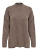 ONLY Strickpullover in Brown Lentil