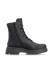 rieker Schnürstiefelette in schwarz