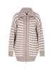 DreiMaster Damen Cardigan in Sand Wollweiss