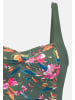LASCANA Badeanzug Malia in Oliv print