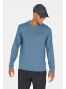 Endurance Langarmshirt Abdon in 2257 Blue Heaven